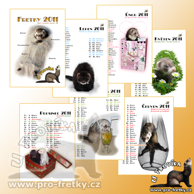 Frodíkův nástěnný kalendář 2011
